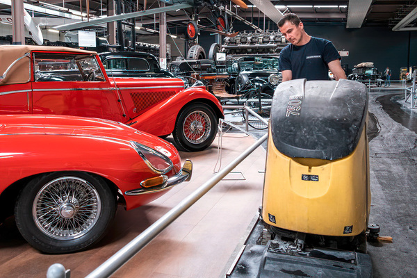 Image: Cleaning work before the reopening in May 2020