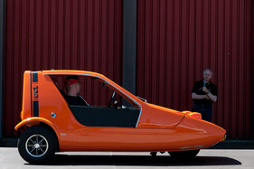 Bild Reliant Bond Bug 700 ES (1972) - am Treffen "Fantastic Plastic" 2013