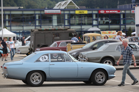 Reliant Scimitar (1968) - am Oldtimer Grandprix Safenwil am 3. September 2016