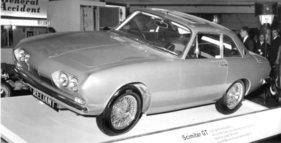 Reliant Scimitar GT (1964) - Präsentation an der London Motor Show in Earls Court