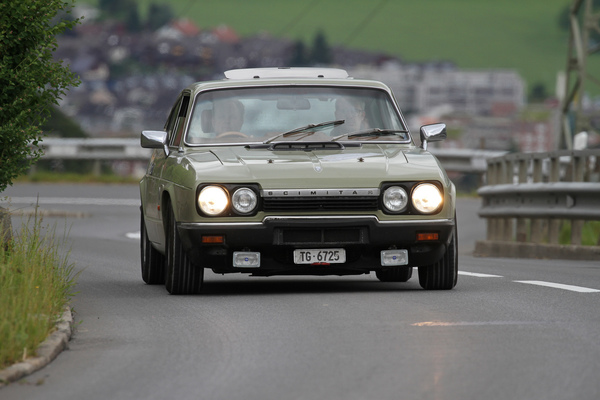 Reliant Scimitar V8 - am Alpenbrevet 2020