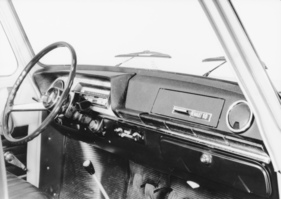 Renault 10 (1967) - Cockpit der Normalversion