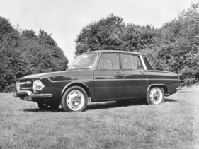 Renault 10 (1967) - praktische Familienlimousine mit grossem Kofferraum vorne im Wagen