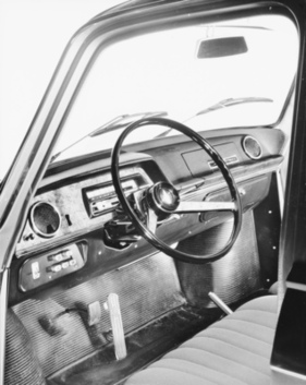 Renault 10 Automatic (1966) - Cockpit der Automatikversion