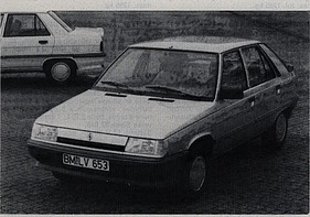Renault 11 1,2-Liter - 55 PS (DIN) 1 Vergaser (1988)