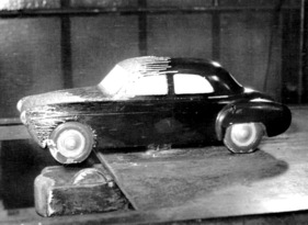 Renault 11 CV (1949) - der Frégate-Vorläufer im Strömungsversuch
