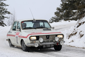 Renault 12 Gordini (1972) an der Rallye Monte Carlo Historique 2015