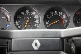 Renault 15 GTL (1977) - klar gezeichnete Hauptinstrumente