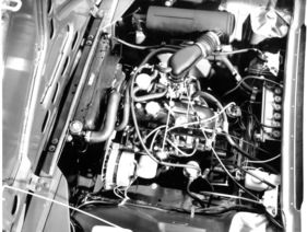 Renault 15 TL (1971) - die Vierzylindermotor im Coupé
