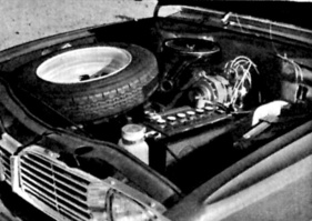 Renault 16 (1965) - Reserverad im Motorraum Renault 16 (1965) - Reserverad im Motorraum