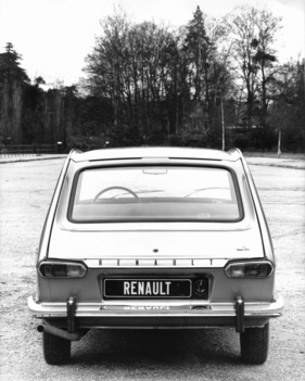 Renault 16 TS (1968) - Heckansicht (1968)