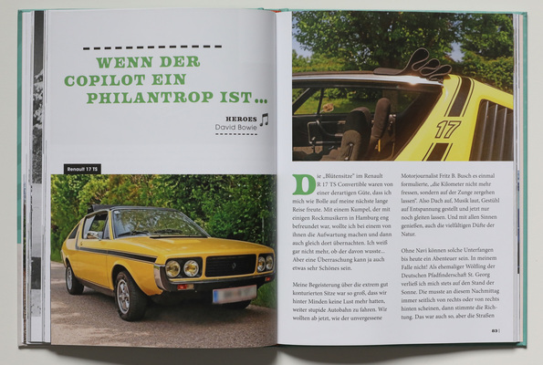 Bild Renault 17 TS, das Auto mit den tollen Sitzen und dem Fast-Cabriolet-Dach - Buch "Als Autos noch Charakter hatten"