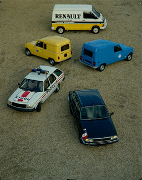 Renault (1983) - Die Marke wurde in Frankreich auch im öffentlichen Dienst eingesetzt