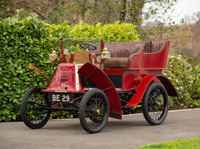 Renault 4 1/2hp Type D Rear-Entrance Tonneau with Canopy (1901) - als Lot 076 angeboten an der Bonhams Members' Meeting Versteigerung am 16. August 2023