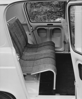Renault 4 (1961) - dünnwandige Rückbank