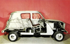 Renault 4 (1962) - entblösst