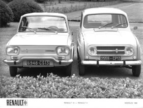 Renault 4 (1968) - zusammen mit Renault 10