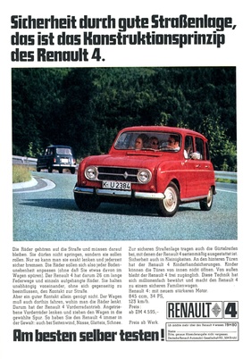 Renault 4 (1970) - am besten selber testen