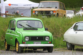 Renault 4 (1978) - ganz schön grün - Albisgütli Classics April 2022