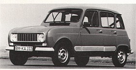 Bild zu Artikel Renault 4 1108 cm3 - 34 PS (DIN) 1 Vergaser