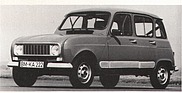 Renault 4 845  cm'  - 29  PS (DIN) 1 Vergaser