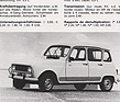 Renault 4 956  cm*  - 34  PS  (DIN) 1 Vergaser
