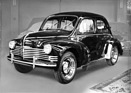Renault 4 CV (1950) - Einzelstück in besonders edler Ausführung, mit Peccorilelederbesatz im Innern - Genfer Autosalon 1950