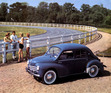 Renault 4 CV (1957) - für sportliche Leute - Abbildung aus einem Prospekt