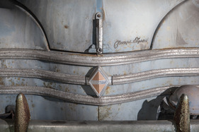 Renault 4 CV Champs Elysées (1955) - in der Sonderaussstellung "Scheunenfunde" des Pantheons im Sommer 2015