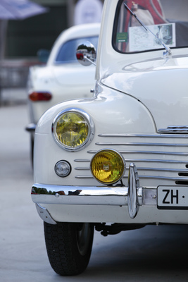 Renault 4 CV R 1060 (1950) - sympatisches Gesicht - Dolder Classics Mai 2019