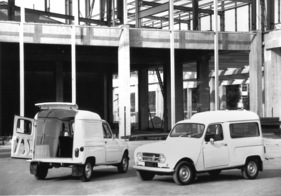 Renault 4 Fourgonnette (1972) – Ausführung für Handwerker und Transporteure