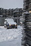 Renault 4 GTL (1985) - ein Volksauto im Schnee