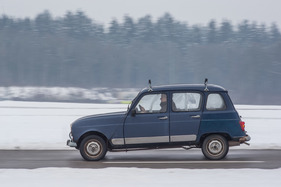 Renault 4 GTL (1985) - gebremst wird vorne mit Scheiben, hinten mit Trommeln