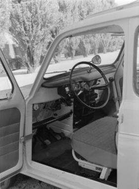 Renault 4 L (1961) - Der Fahrerraum