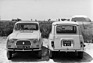 Renault 4 L (1961) - von vorne und hinten gesehen (© Archiv Automobil Revue) Renault 4 L (1961) - von vorne und hinten gesehen (© Archiv Automobil Revue)