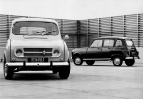 Renault 4 L (1968) – mit dem neuen Aluminium-Kühlergrill Renault 4 L (1968) – mit dem neuen Aluminium-Kühlergrill