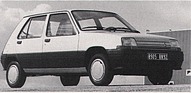 Bild: Renault 5 1108 cm' - 47 PS (DIN) 1 Vergaser