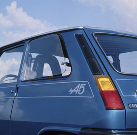 Renault 5 Alpine (1976) – Ausstellfenster hinten