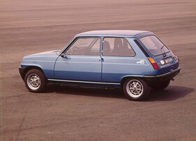 Renault 5 Alpine (1976) – Zeitgenössisches Werksfoto