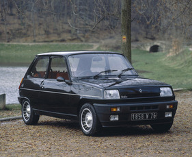 Renault 5 Alpine Turbo (1981) – Zeitgenössisches Werksfoto