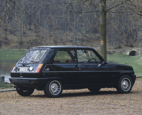 Renault 5 Alpine Turbo (1981) – Zeitgenössisches Werksfoto
