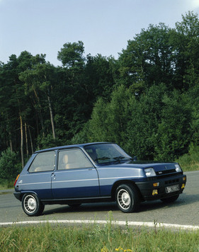 Renault 5 Alpine Turbo (1981) – Zeitgenössisches Werksfoto