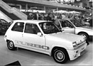 Renault 5 Alpine Turbo - limitierte Sonderversion namens "Gordini" - am Genfer Automobilsalon 1984