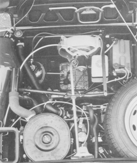 Renault 5 L (1974) – Blick in den Motorraum