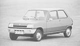 Renault 5 L (1974) – mit seitlichem Auspuffrohr