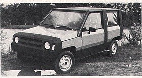 Renault 5 Rodéo 1108  cm'  - 34  PS (DIN) 1 Vergaser