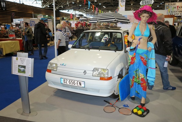 Renault 5 Super Cinq Belle Ile von 1991 - an der Messe Epoqu’Auto in Lyon im November 2013