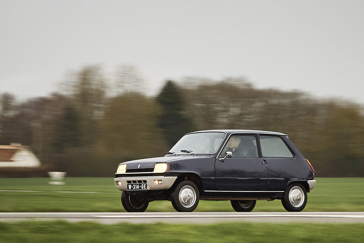 Renault 5 TL (1977) - schnell genug, um rechtzeitig da zu sein