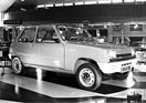 Renault 5 TL am Genfer Automobilsalon 1972 - kompakte Ausmasse und Frontantrieb - der R5 ist noch nicht in der Schweiz erhältlich