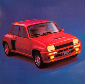Renault 5 Turbo (1980) - aus dem Verkaufsprospekt